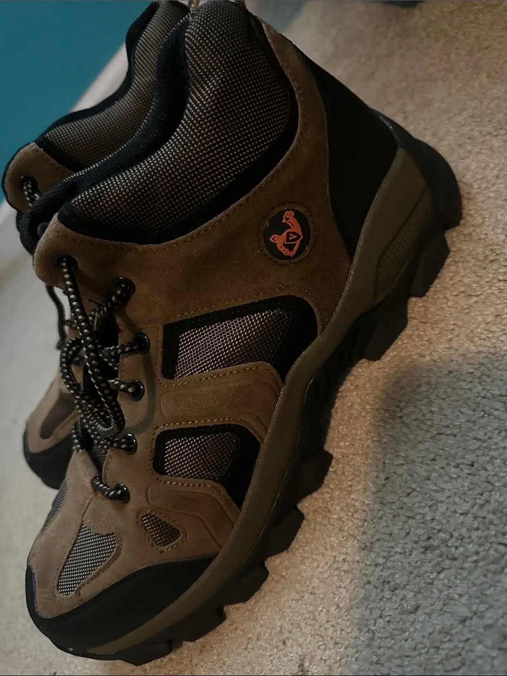 Men's Outdoor Trail Hiker Shoes - Olive Brown